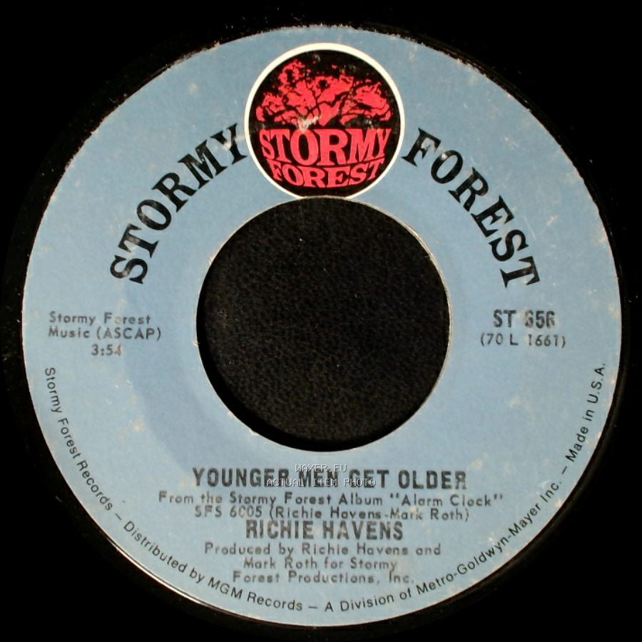 Richie Havens - Here Comes The Sun / Younger Men Get Older side B
