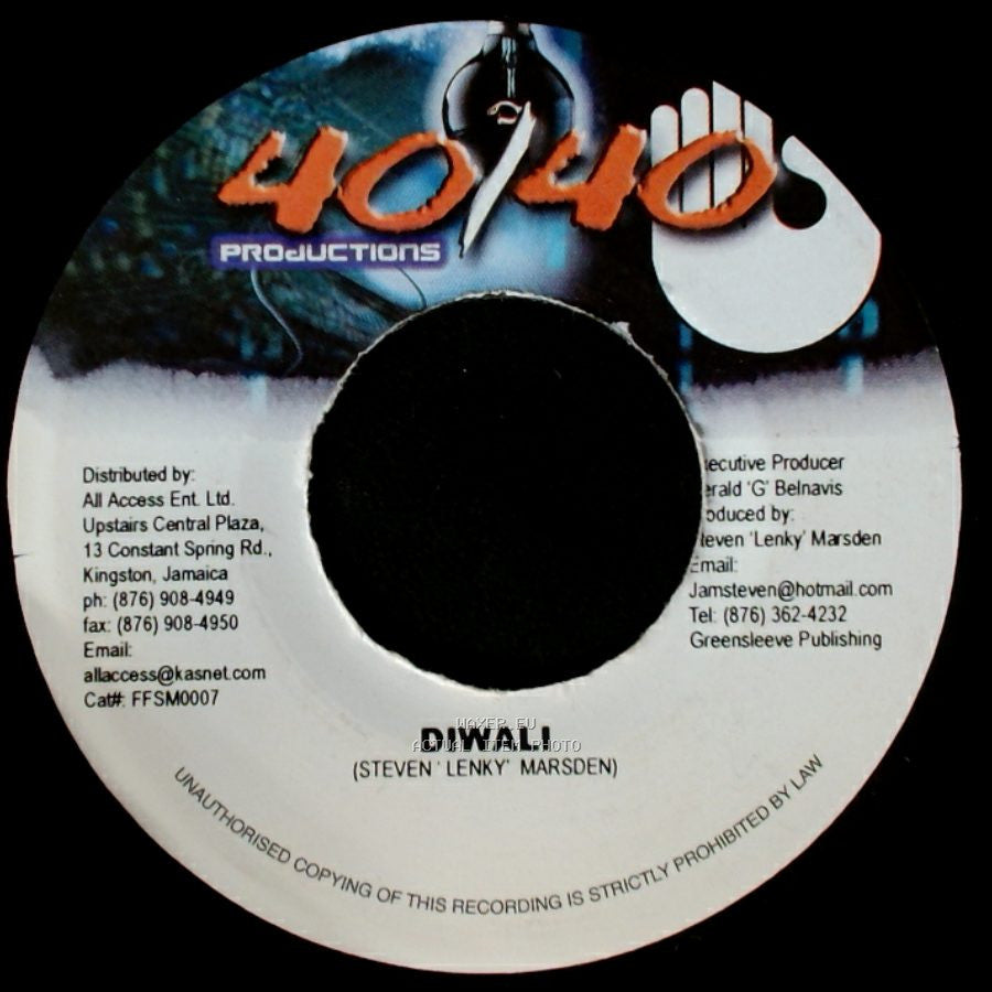 Spragga Benz - Diwali / Gonna Fight side A