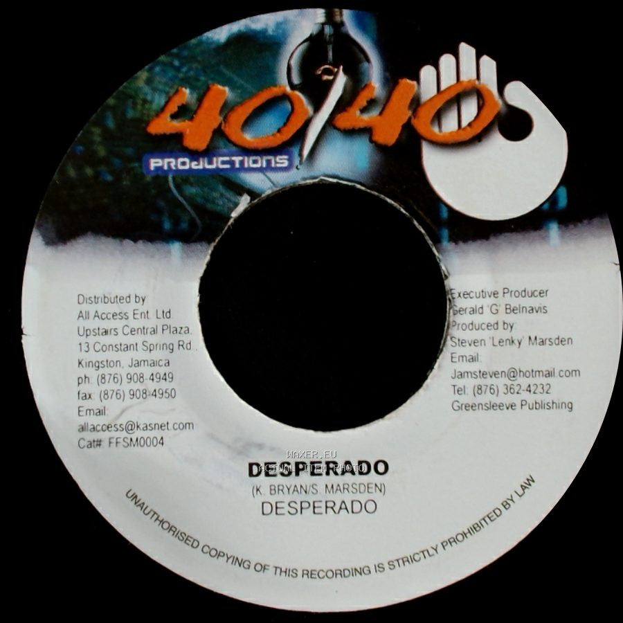 T.O.K - Desperado / Galzing Gal side A