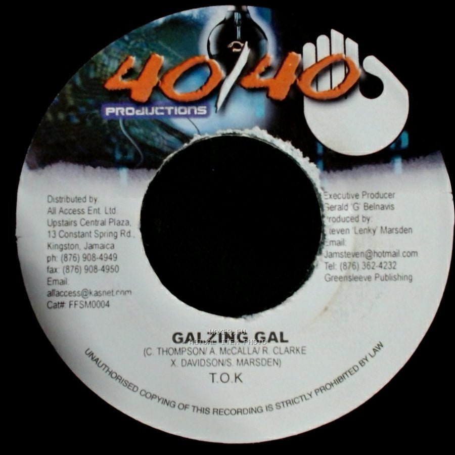 T.O.K - Desperado / Galzing Gal side B