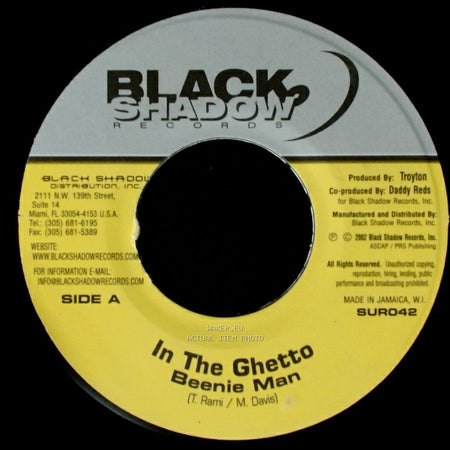 Beenie Man - In The Ghetto / Version "The Surprise" side A