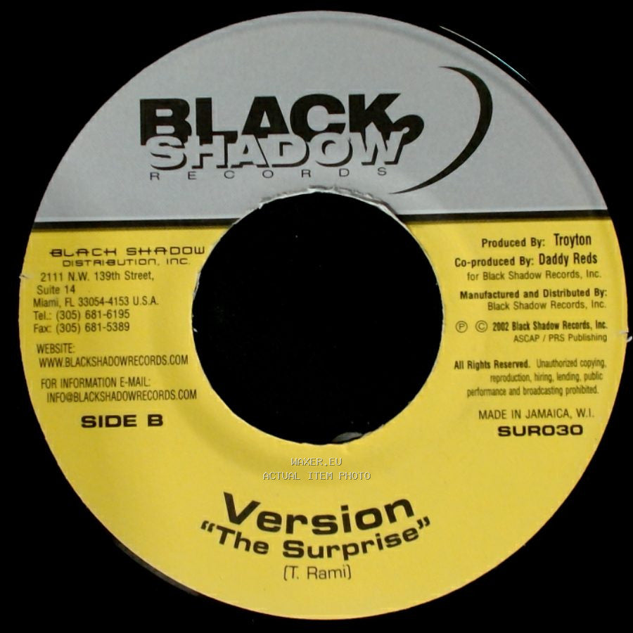 Beenie Man - In The Ghetto / Version "The Surprise" side B