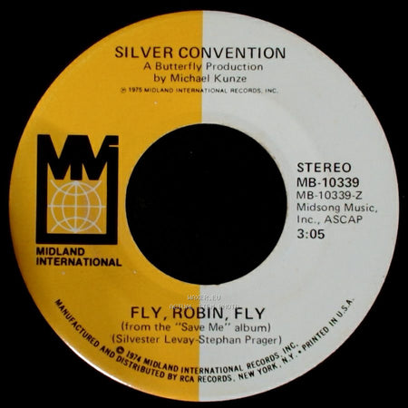 Silver Convention - Fly, Robin, Fly / Tiger Baby side A