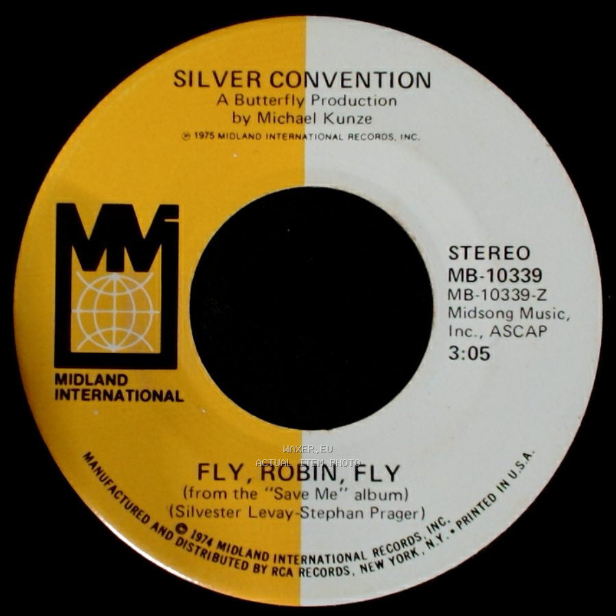 Silver Convention - Fly, Robin, Fly / Tiger Baby side A