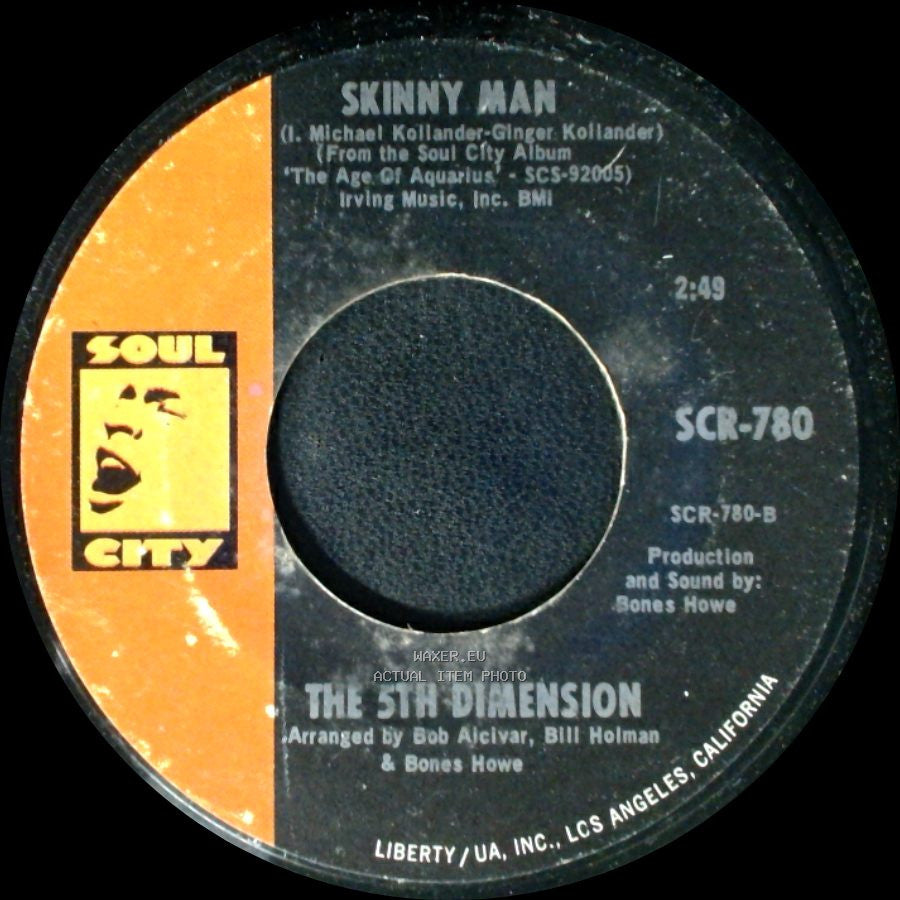 The 5Th Dimension - Skinny Man / Blowing Away side A