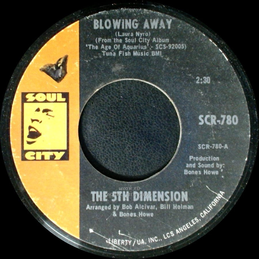 The 5Th Dimension - Skinny Man / Blowing Away side B
