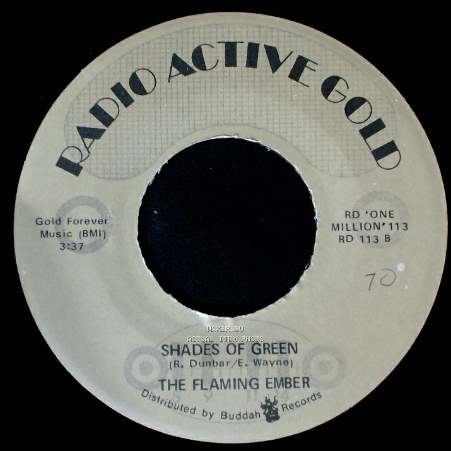The Flaming Ember - Mind, Body And Soul / Shades Of Green side B