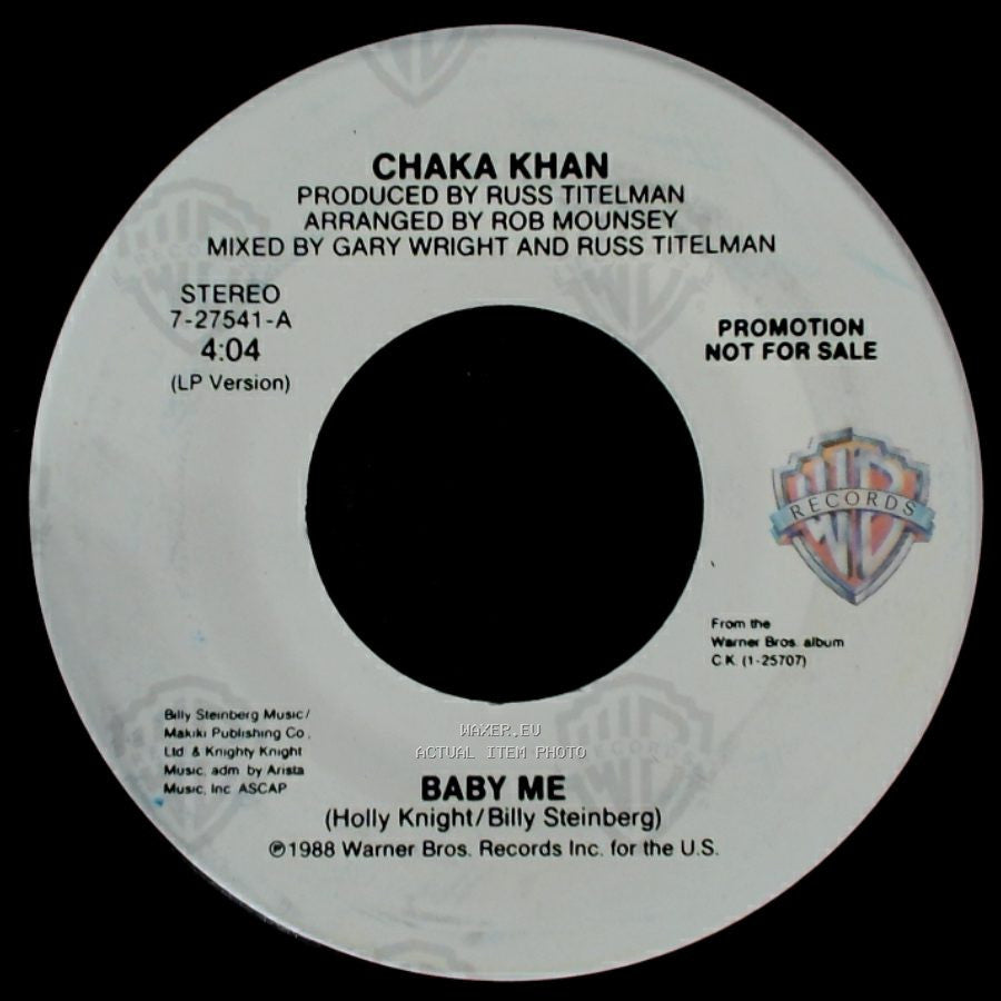 Chaka Khan - Baby Me / Baby Me side A