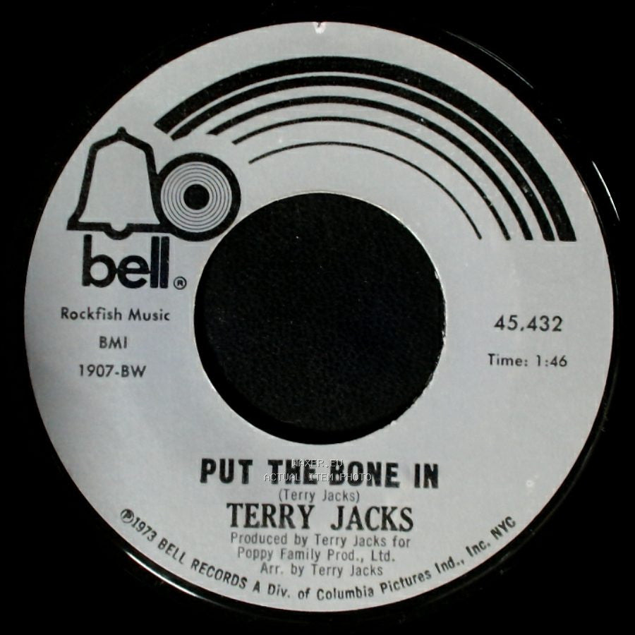 Terry Jacks - Seasons In The Sun / Put The Bone In side B
