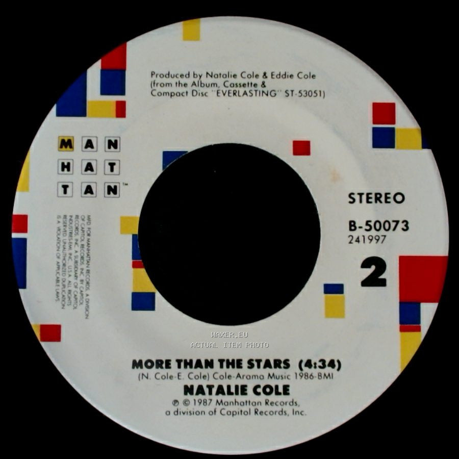 Natalie Cole - More Than The Stars / Jump Start (4:18) side A