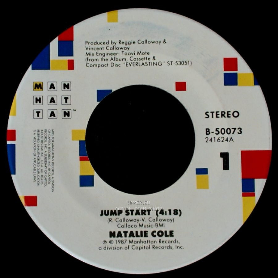 Natalie Cole - More Than The Stars / Jump Start (4:18) side B