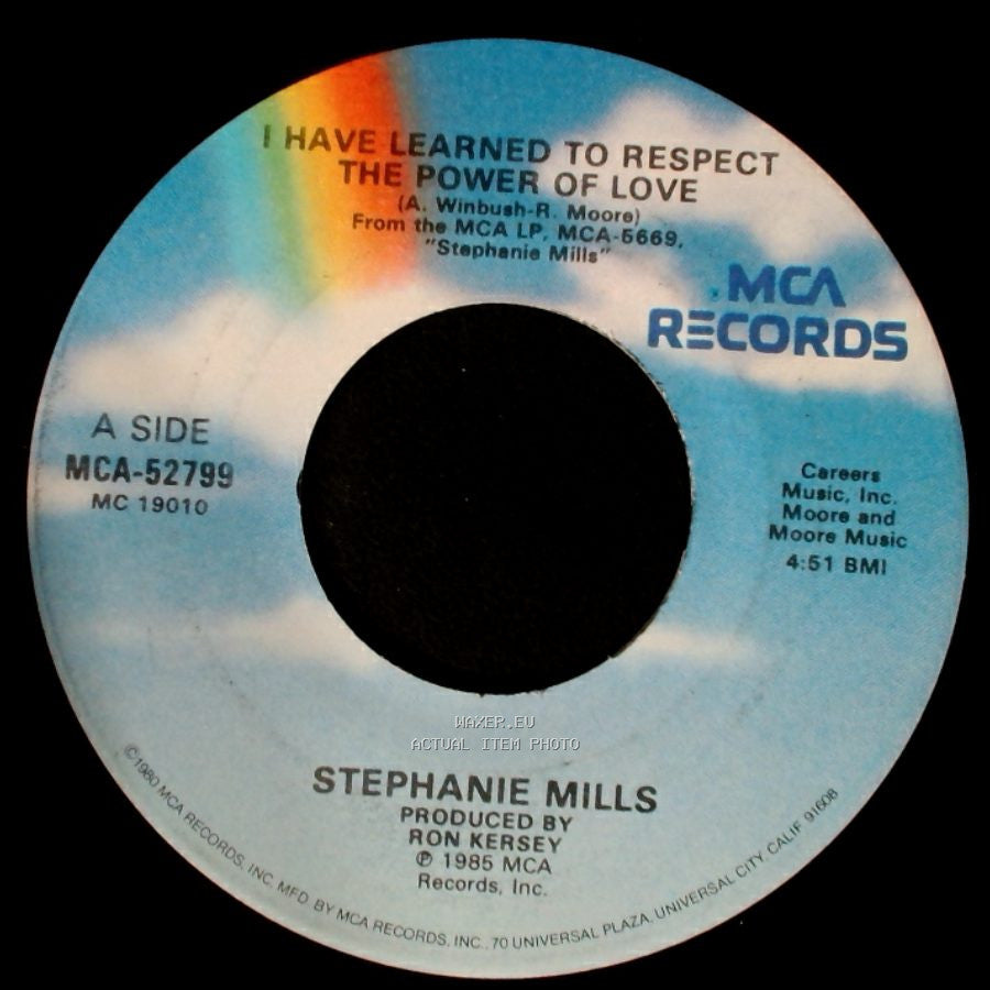 Stephanie Mills - I Have Learned To Respect The Power Of Love / Stand Back side A