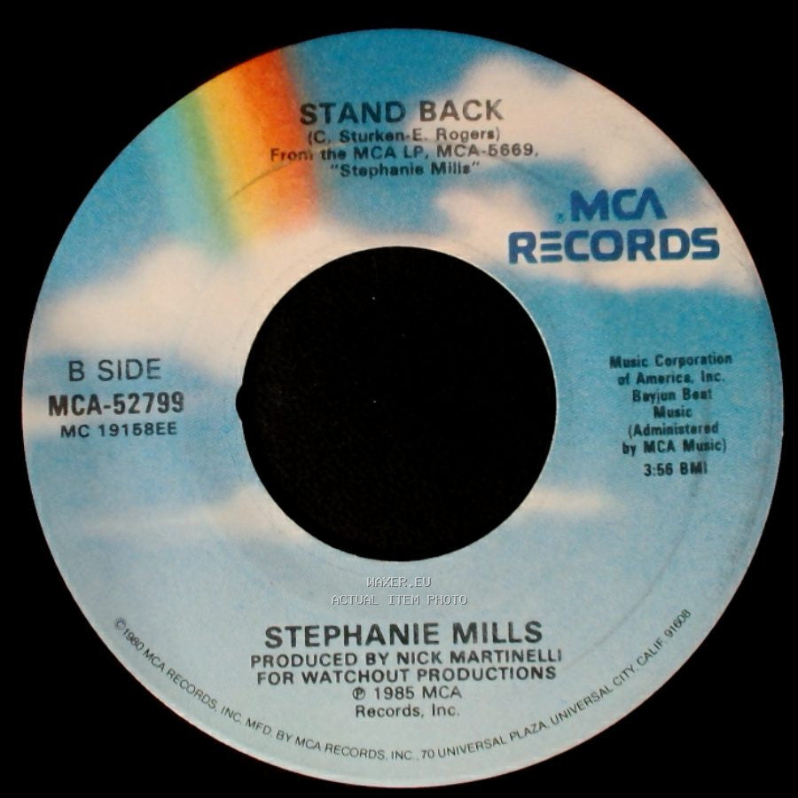 Stephanie Mills - I Have Learned To Respect The Power Of Love / Stand Back side B