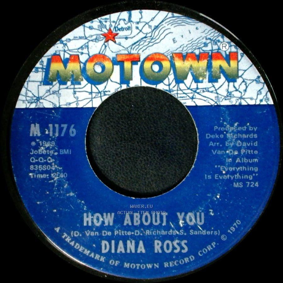 Diana Ross - How About You / Remember Me side A