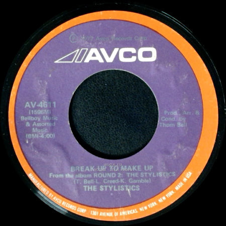 The Stylistics - Break Up To Make Up / You And Me side A