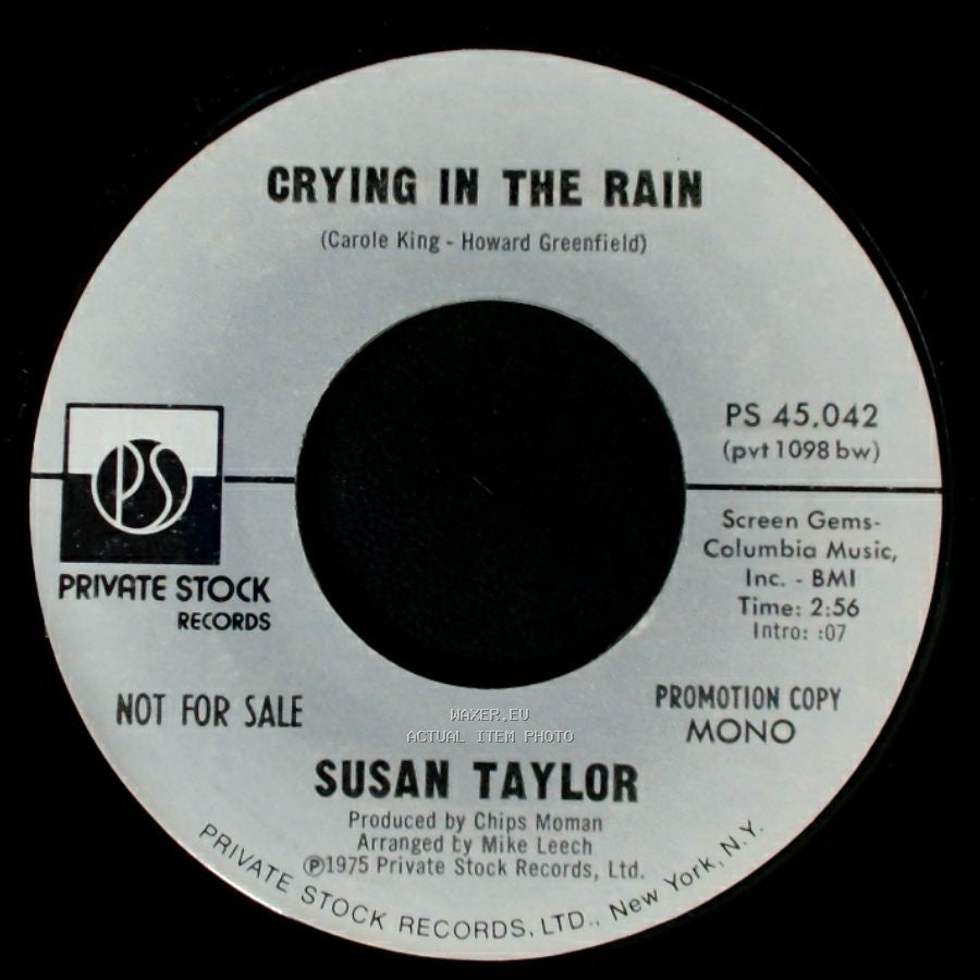 Susan Taylor - Crying In The Rain / Crying In The Rain side A