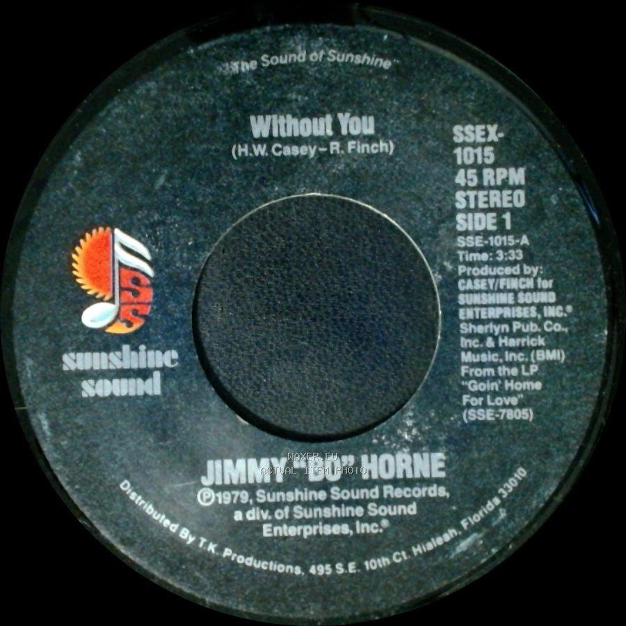 Jimmy "Bo" Horne - Without You / Goin' Home For Love side A