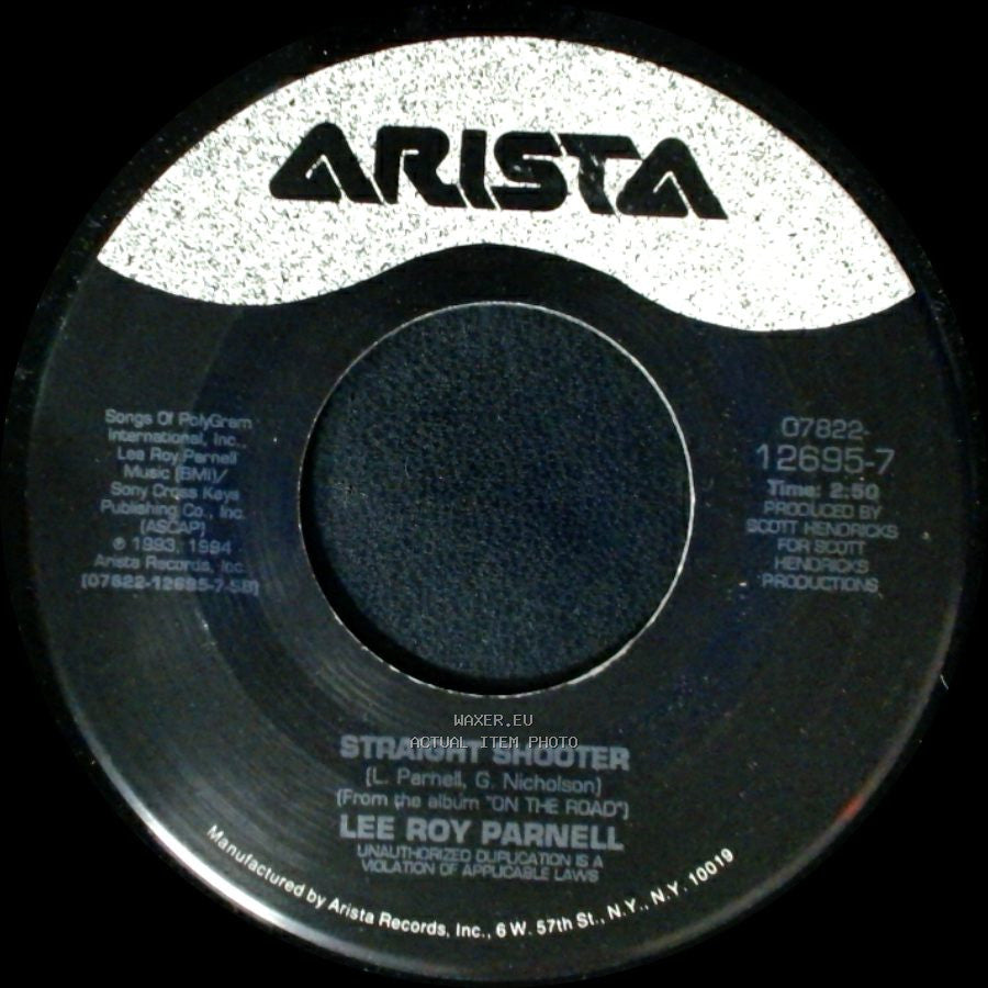 Lee Roy Parnell - Straight Shooter / Take These Chains From My Heart side A