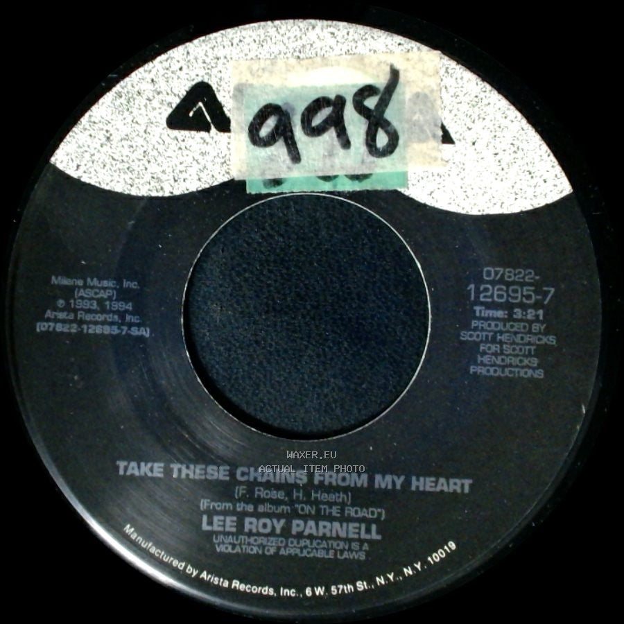 Lee Roy Parnell - Straight Shooter / Take These Chains From My Heart side B