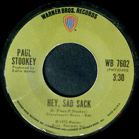 Paul Stookey - Hey, Sad Sack / Sebastian side A