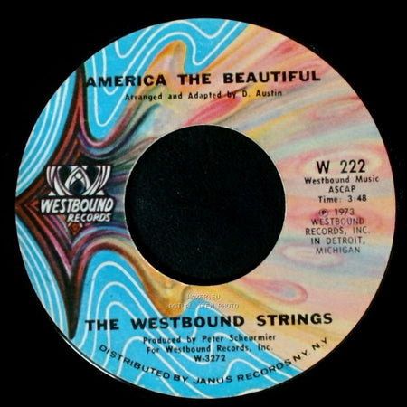 Byron Mac Gregor / The Westbound Strings - Americans / America The Beautiful side B