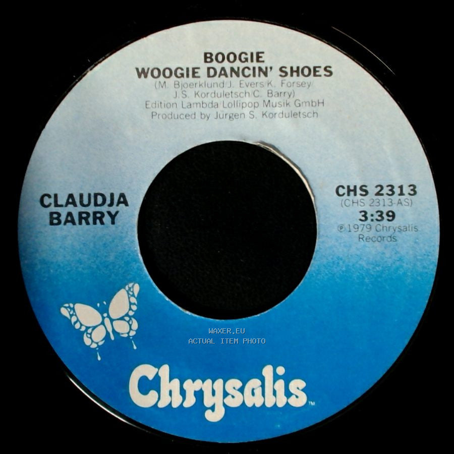 Claudja Barry - Love Of The Hurtin' Kind / Boogie Woogie Dancin' Shoes side B