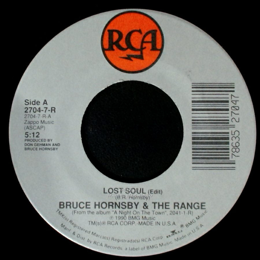 Bruce Hornsby & The Range - Lost Soul (Edit) / Stander On The Mountain side A