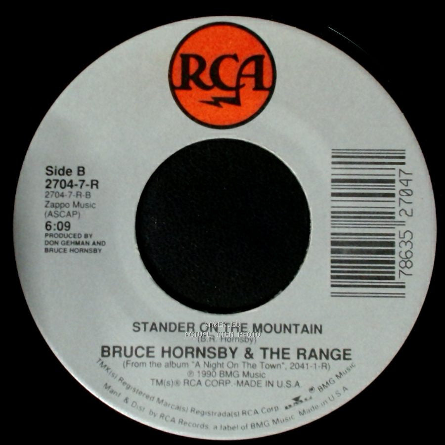 Bruce Hornsby & The Range - Lost Soul (Edit) / Stander On The Mountain side B