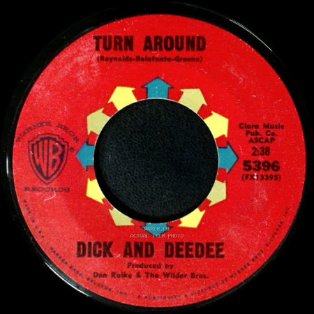 Dick And Deedee - Turn Around / Don't Leave Me side A