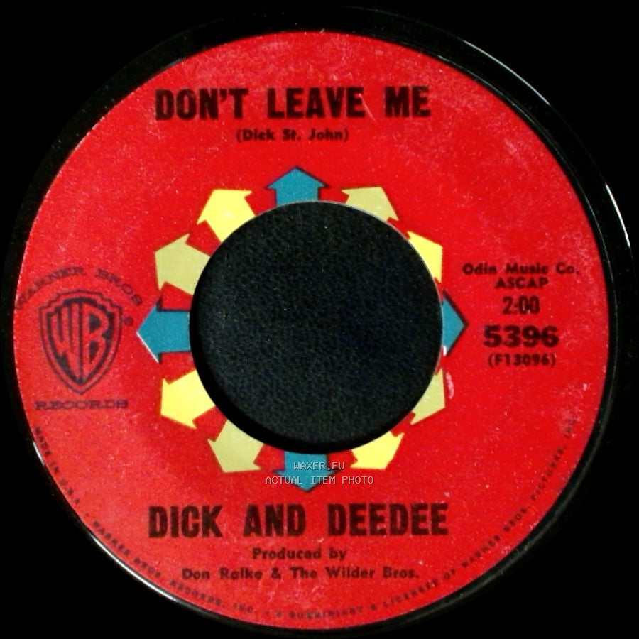 Dick And Deedee - Turn Around / Don't Leave Me side B