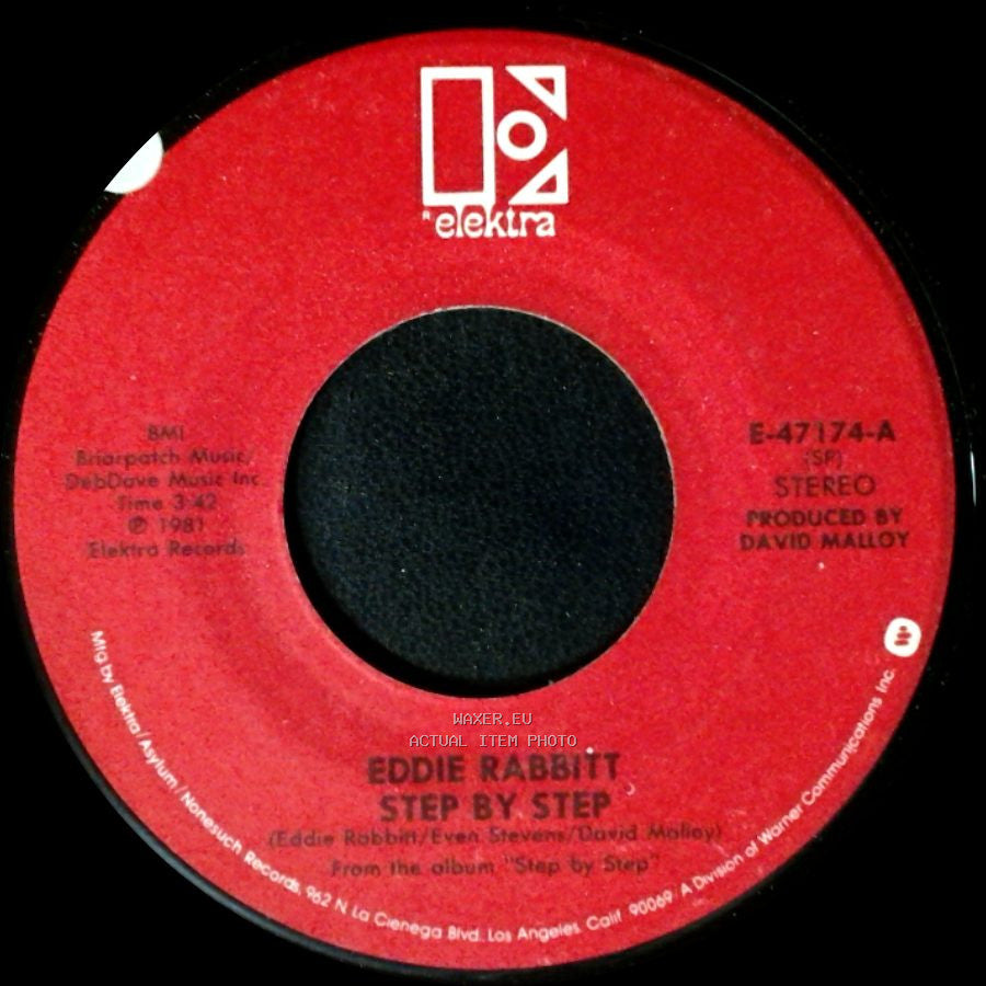 Eddie Rabbitt - My Only Wish / Step By Step side B