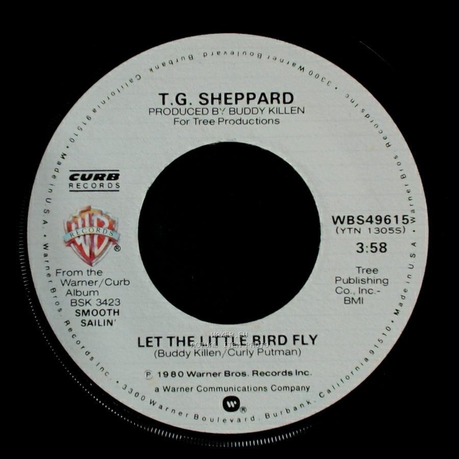 T.G. Sheppard - I Feel Like Loving You Again / Let The Little Bird Fly side B