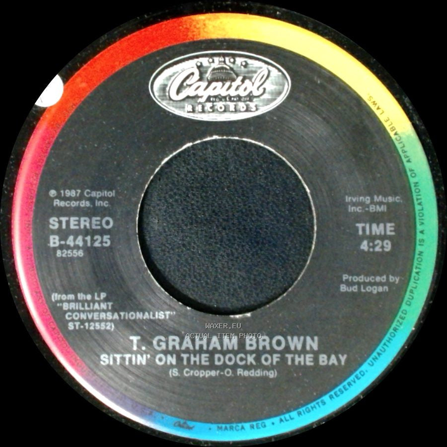T. Graham Brown - Sittin' On The Dock Of The Bay / The Last Resort side A