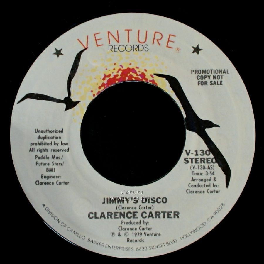 Clarence Carter - Jimmy's Disco / Jimmy's Disco side B