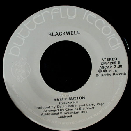 Blackwell - Belly Button / Give It All Ya Got side A