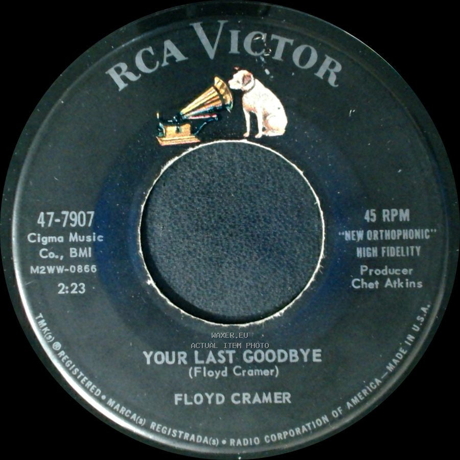 Floyd Cramer - Hang On / Your Last Goodbye side B