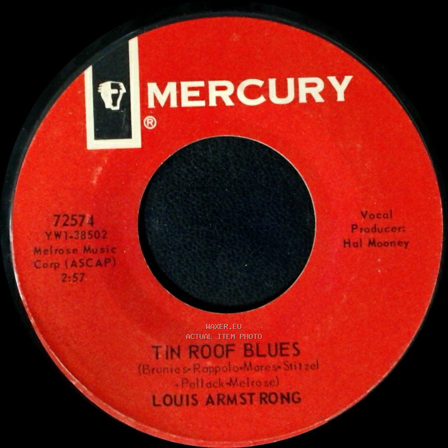 Louis Armstrong - Mame / Tin Roof Blues side B