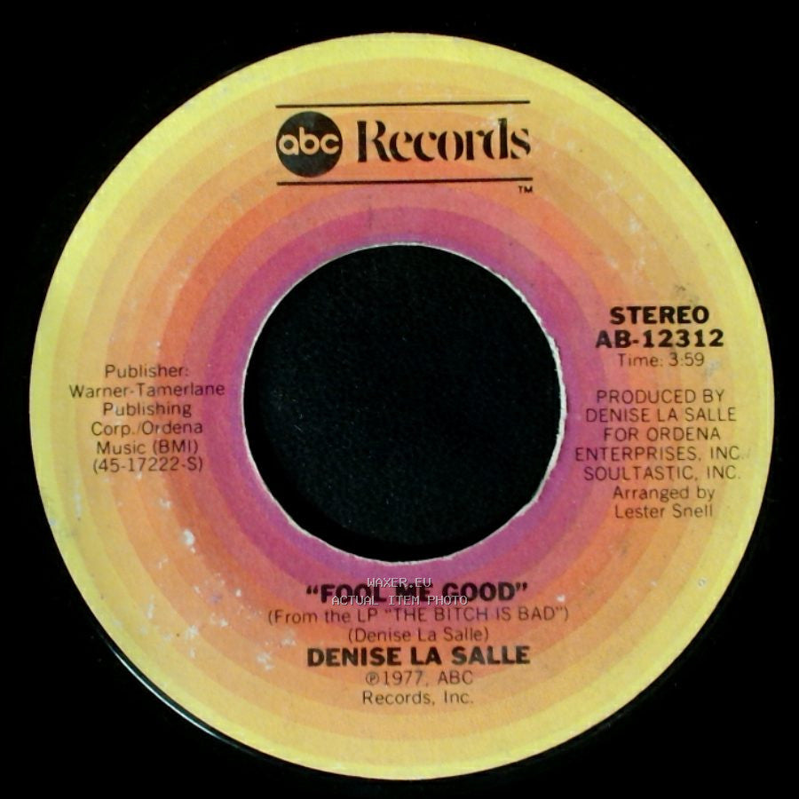 Denise La Salle - Love Me Right / Fool Me Good side B
