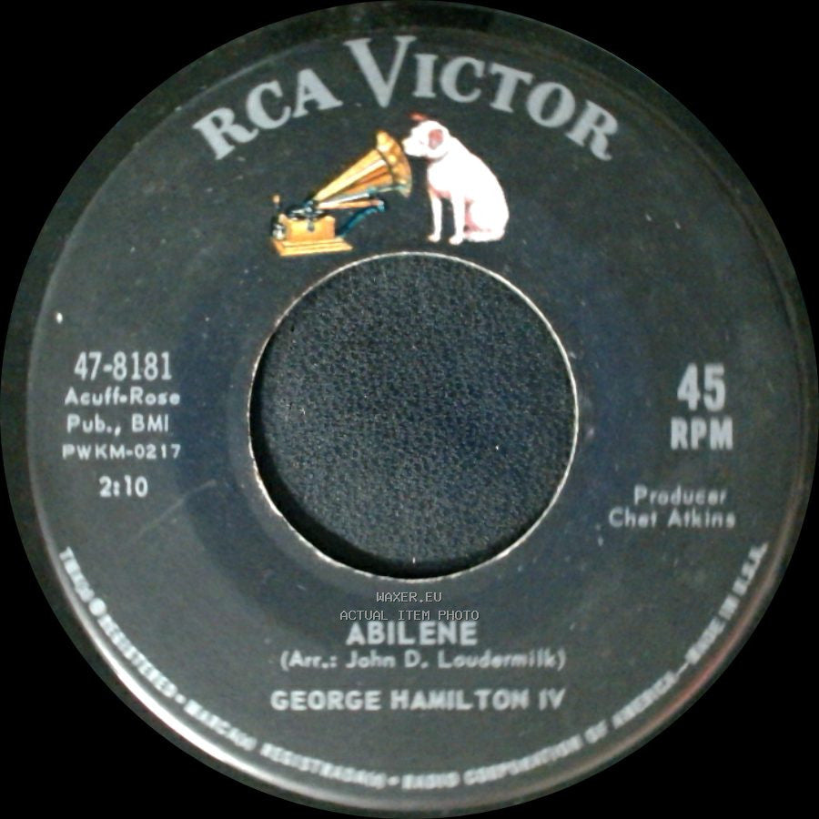George Hamilton Iv - Abilene / Abilene side A