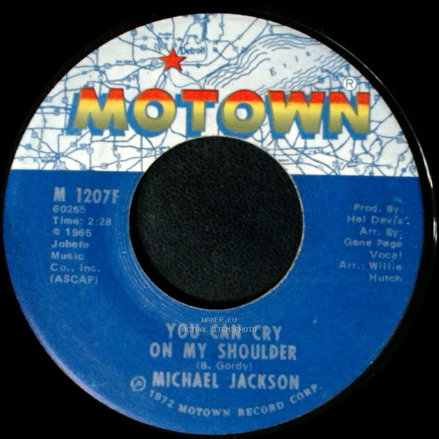 Michael Jackson - You Can Cry On My Shoulder / Ben side A