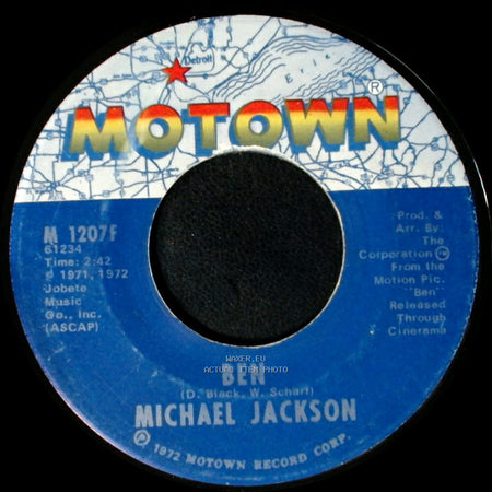 Michael Jackson - You Can Cry On My Shoulder / Ben side B