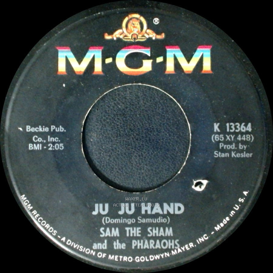 Sam The Sham And The Pharaohs - Ju Ju Hand / Big City Lights side A