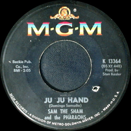 Sam The Sham And The Pharaohs - Ju Ju Hand / Big City Lights side A