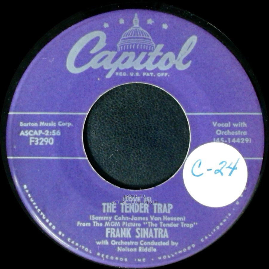 Frank Sinatra - (Love Is) The Tender Trap / Weep They Will side A