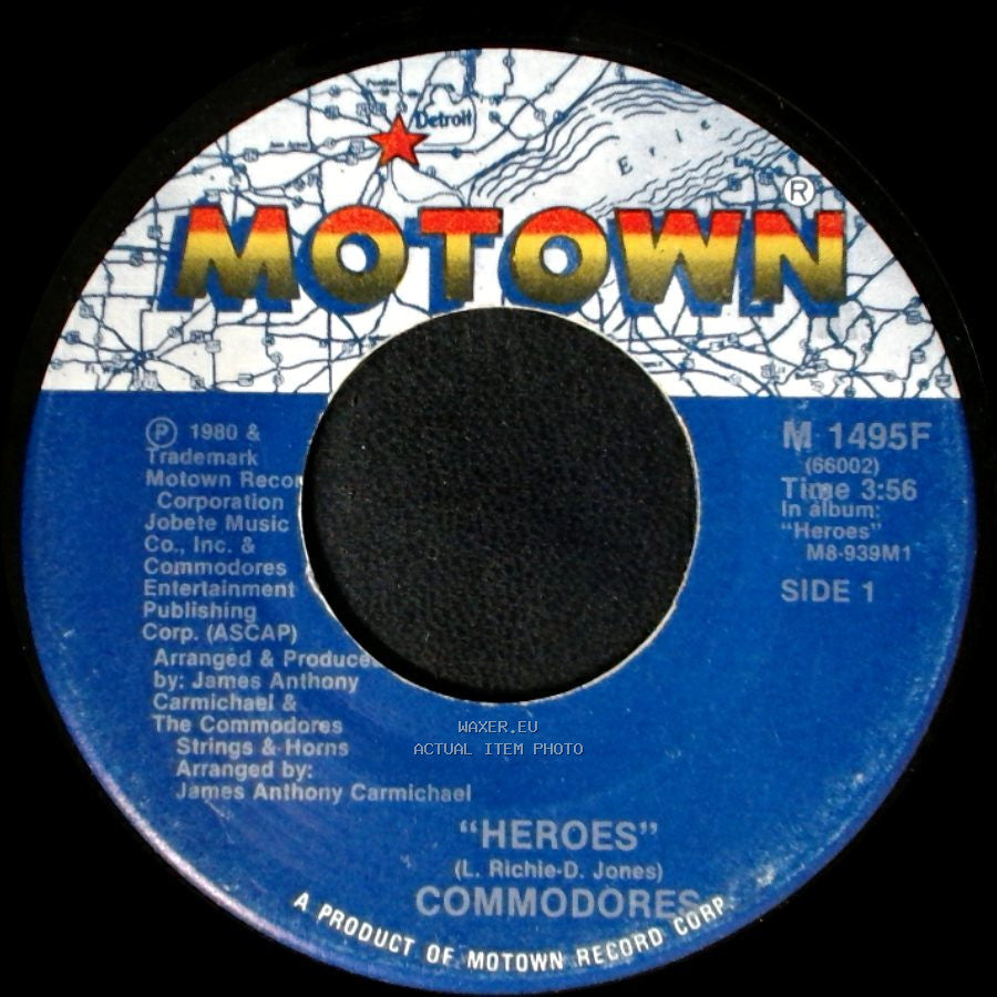 Commodores - Heroes / Funky Situation side A