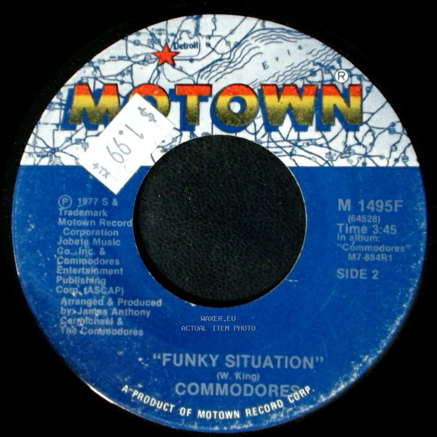 Commodores - Heroes / Funky Situation side B