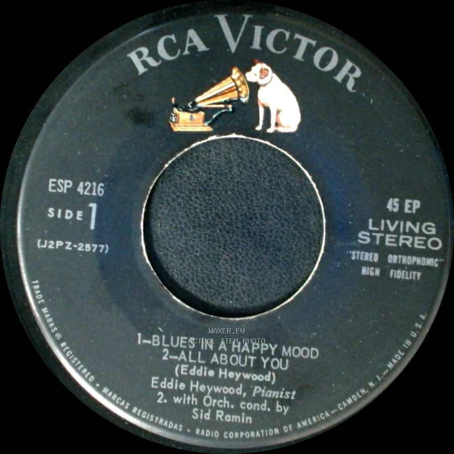 Eddie Heywood - 1 - Blues In A Happy Mood / 2 - All About You / Rain / Heywood's Beguine side A