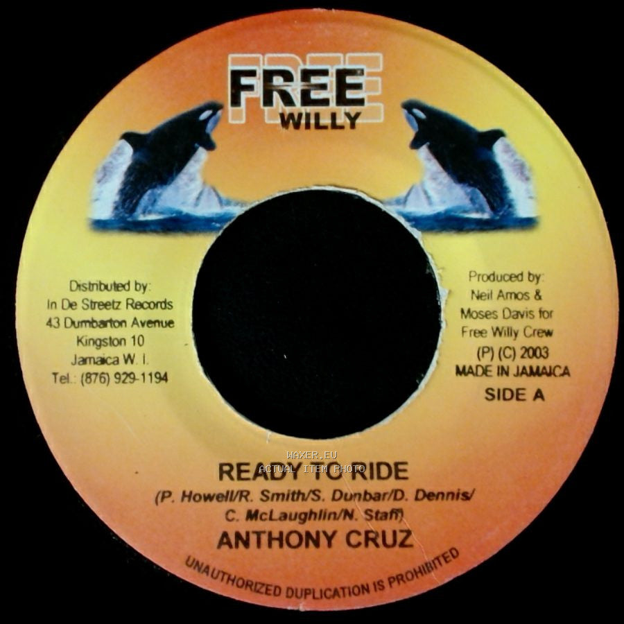 Mr. G / Anthony Cruz - Indefinite / Ready To Ride side B