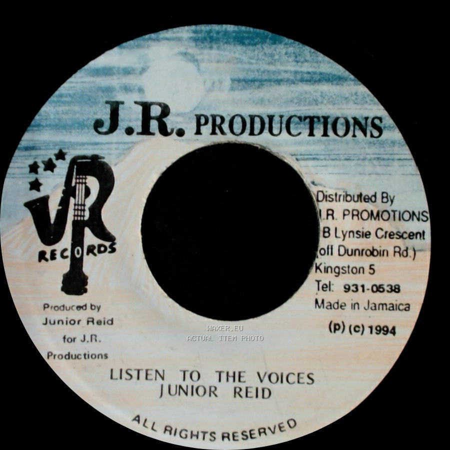 Junior Reid - Version / Listen To The Voices side B