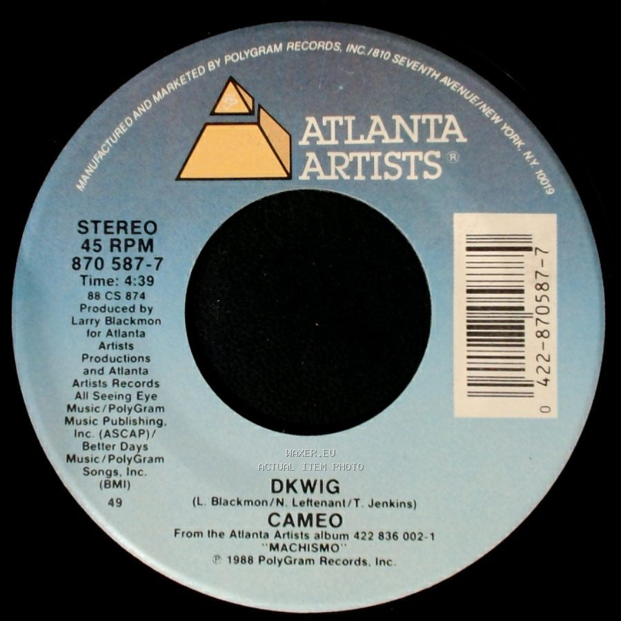 Cameo - Dkwig / You Make Me Work side A
